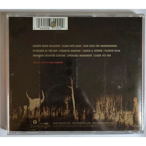 Infiltrate Destroy Rebuild by CKY Ultra Rare Promo CD 2002